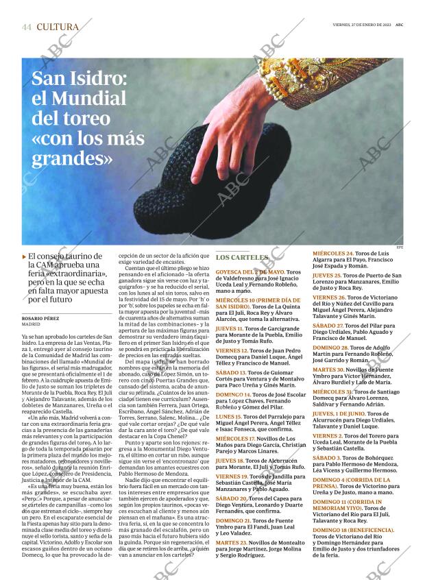 ABC MADRID 27-01-2023 página 44