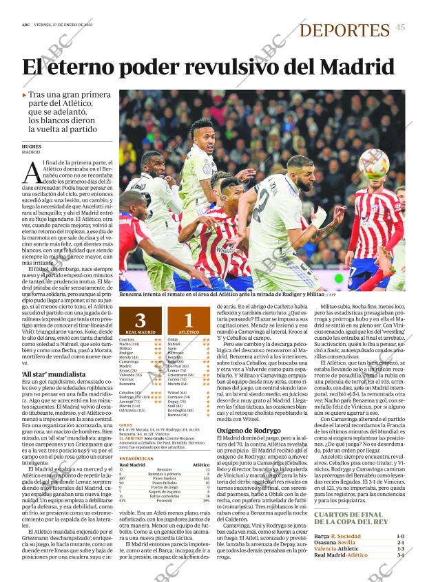ABC MADRID 27-01-2023 página 45