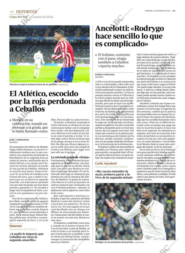 ABC MADRID 27-01-2023 página 46