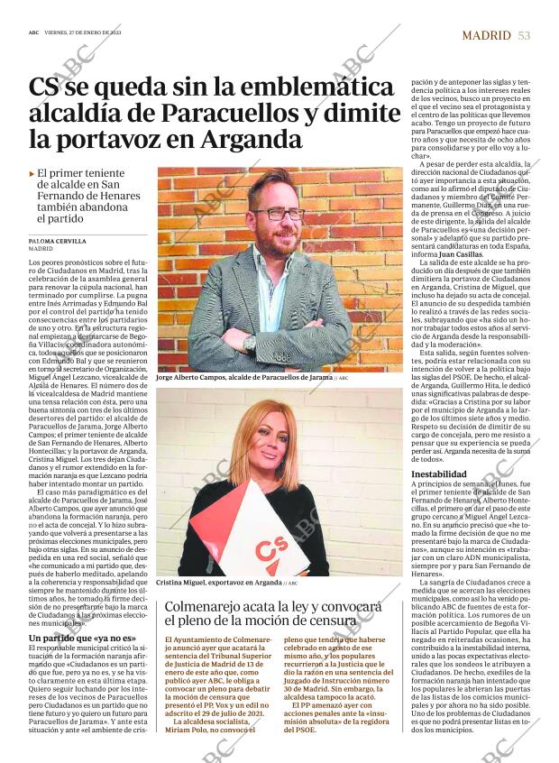 ABC MADRID 27-01-2023 página 53