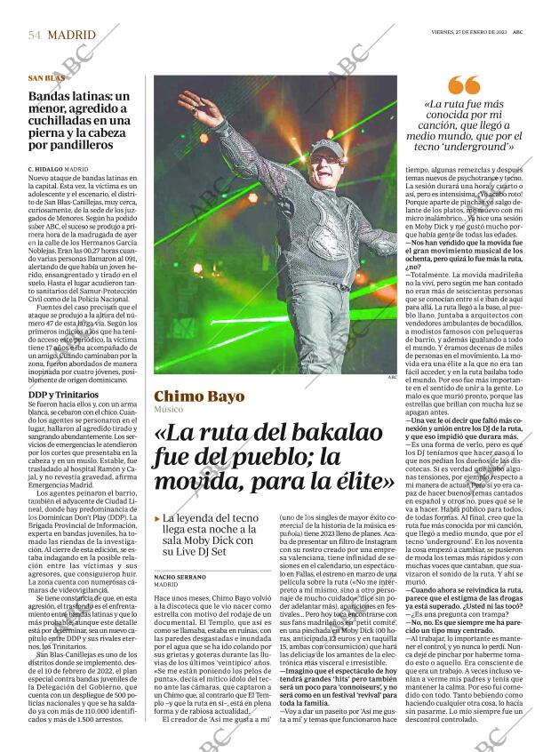 ABC MADRID 27-01-2023 página 54