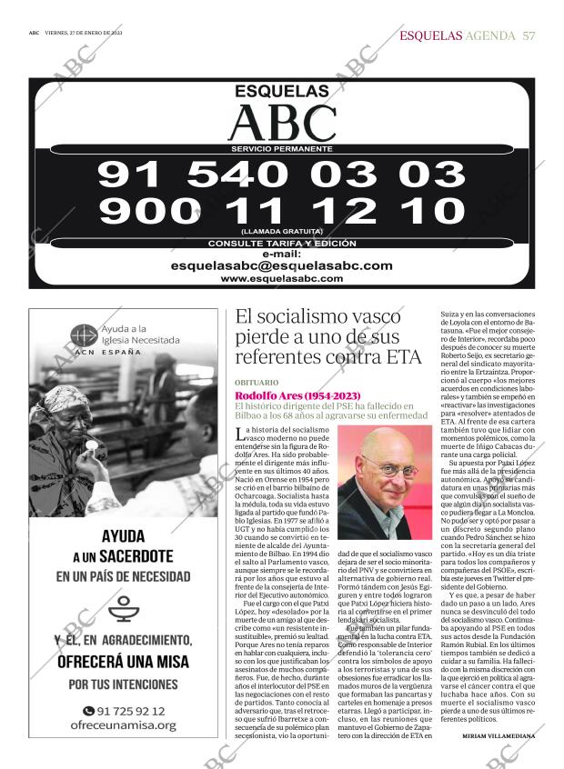 ABC MADRID 27-01-2023 página 57
