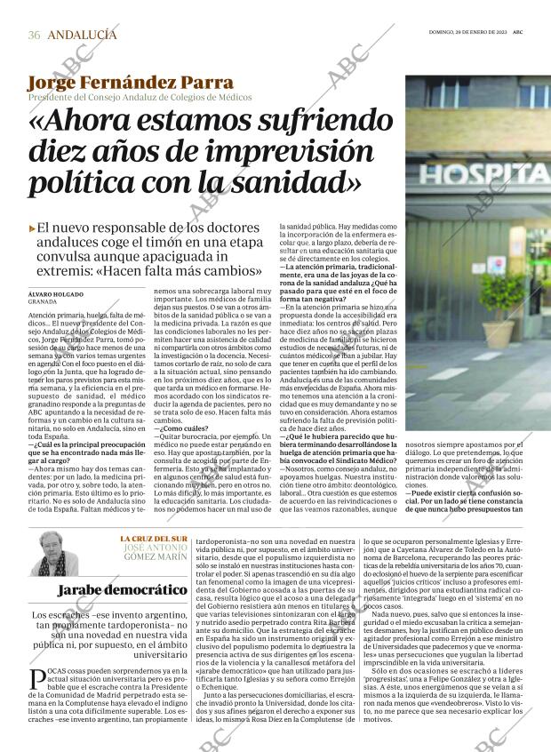 ABC SEVILLA 29-01-2023 página 36