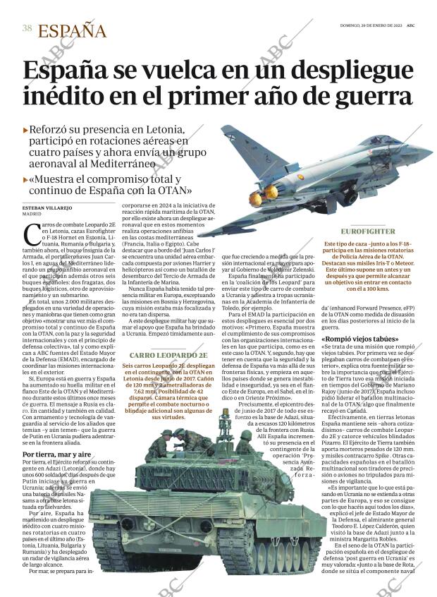 ABC SEVILLA 29-01-2023 página 38