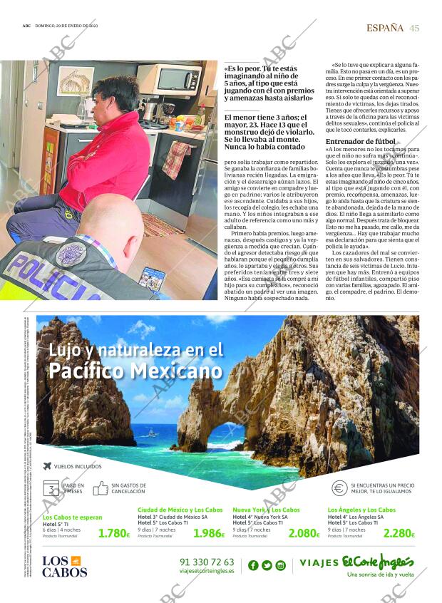 ABC SEVILLA 29-01-2023 página 45