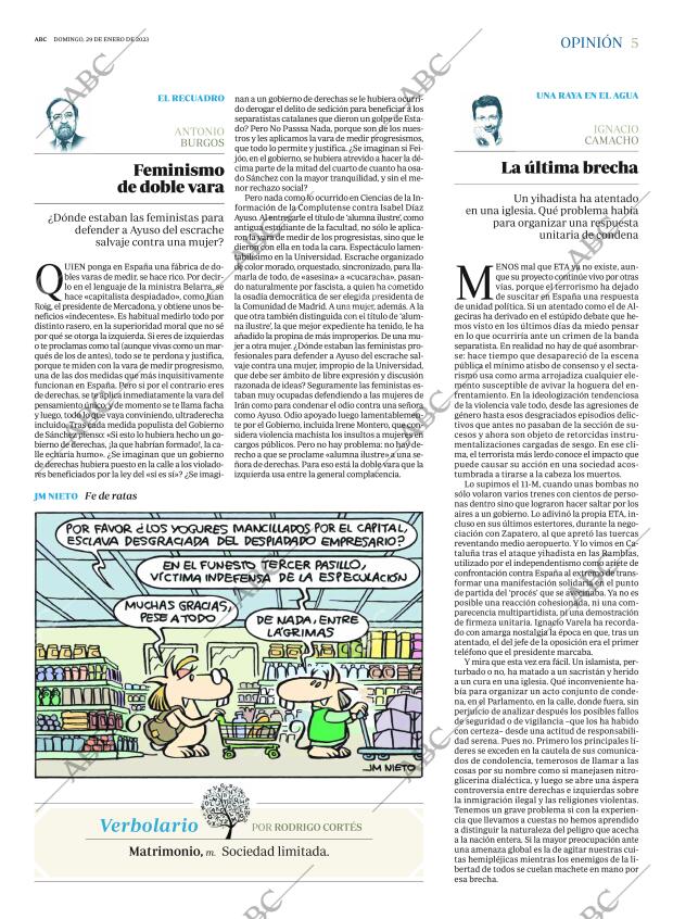 ABC SEVILLA 29-01-2023 página 5