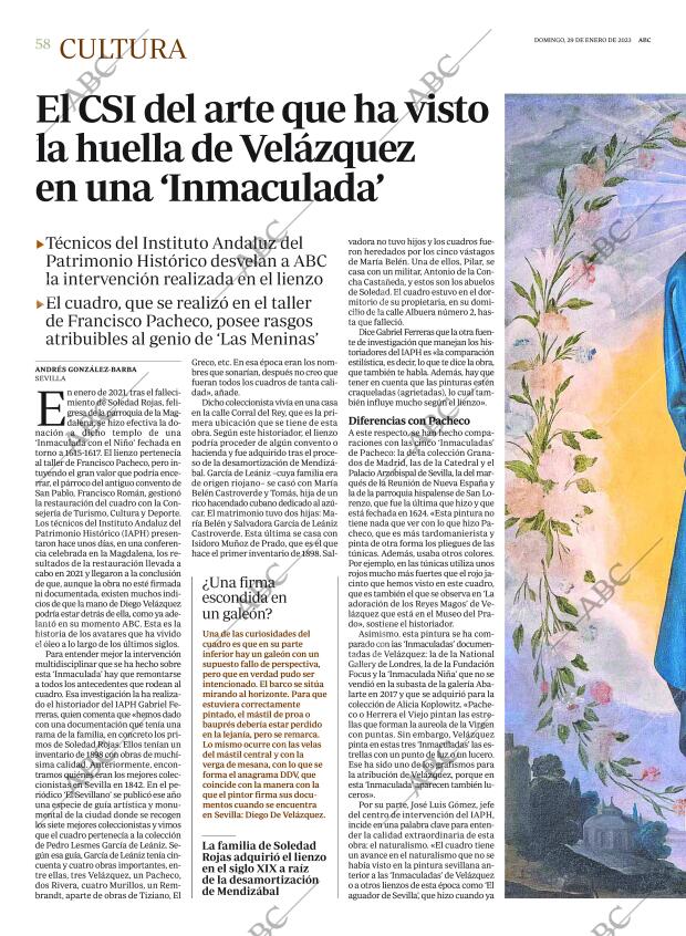 ABC SEVILLA 29-01-2023 página 58