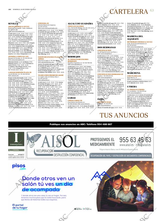ABC SEVILLA 29-01-2023 página 63