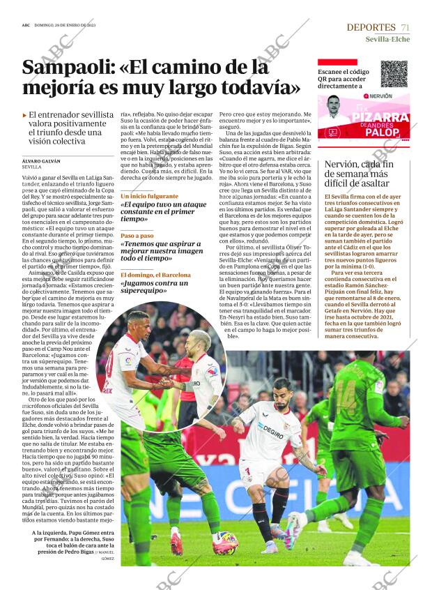ABC SEVILLA 29-01-2023 página 71