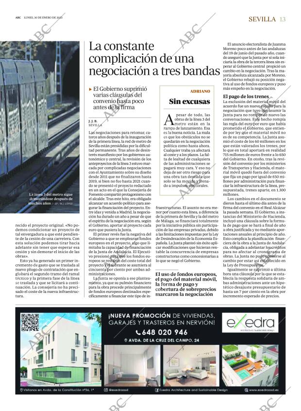 ABC SEVILLA 30-01-2023 página 13