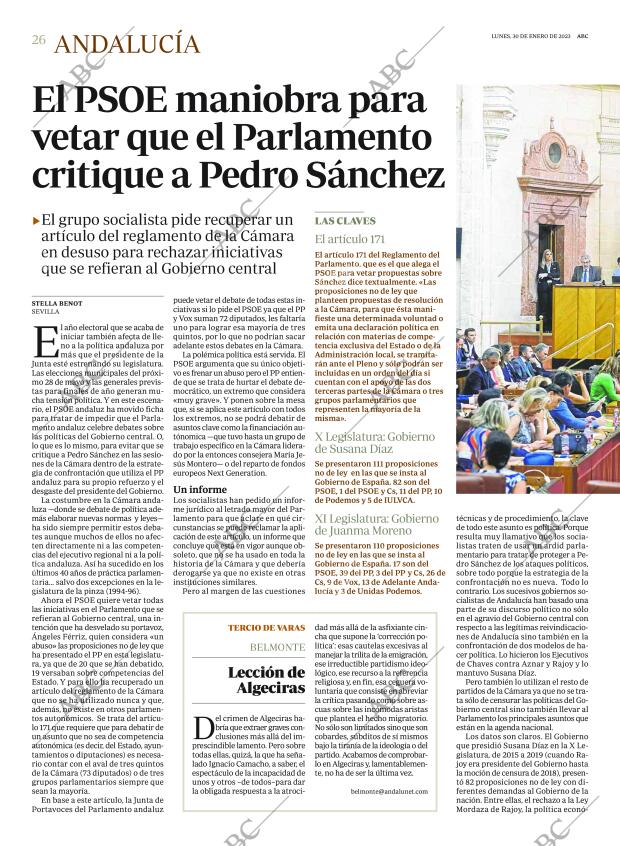ABC SEVILLA 30-01-2023 página 26