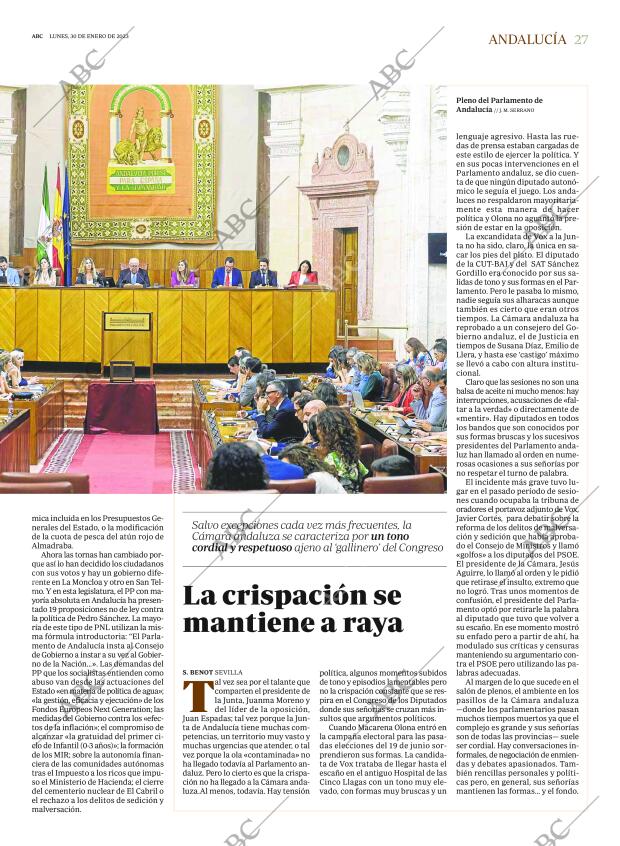 ABC SEVILLA 30-01-2023 página 27