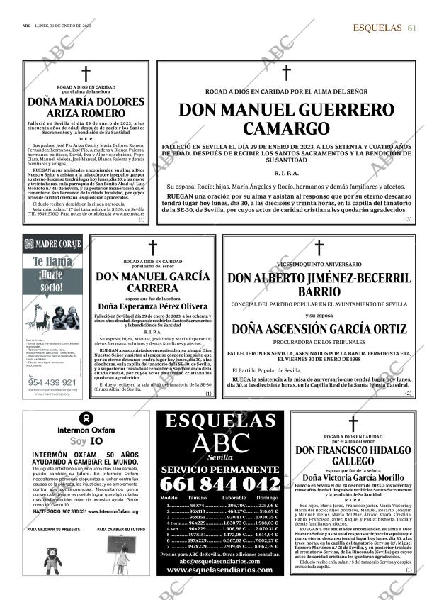 ABC SEVILLA 30-01-2023 página 61