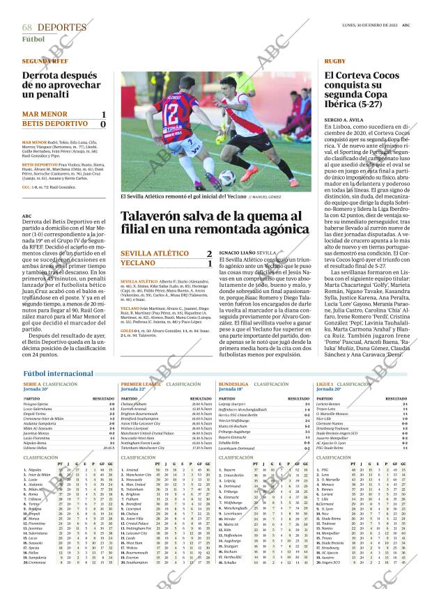ABC SEVILLA 30-01-2023 página 68