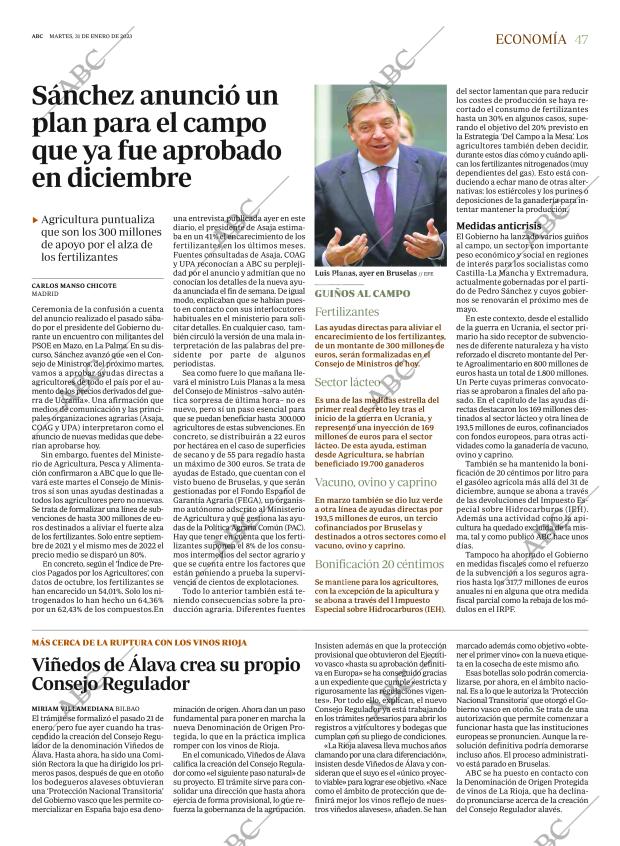 ABC SEVILLA 31-01-2023 página 47