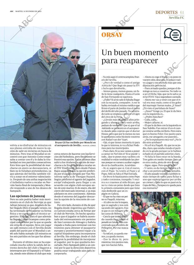 ABC SEVILLA 31-01-2023 página 61