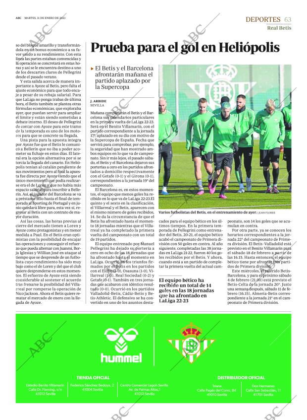 ABC SEVILLA 31-01-2023 página 63