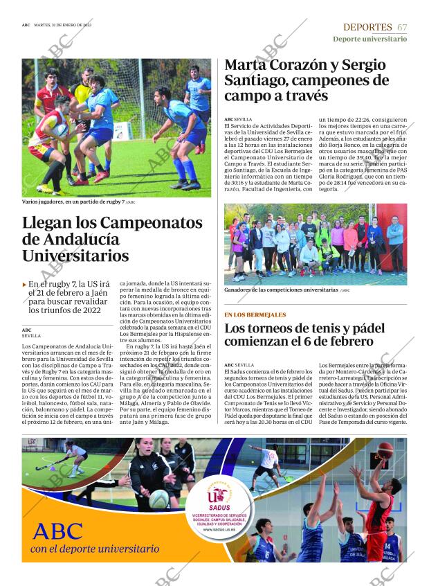 ABC SEVILLA 31-01-2023 página 67