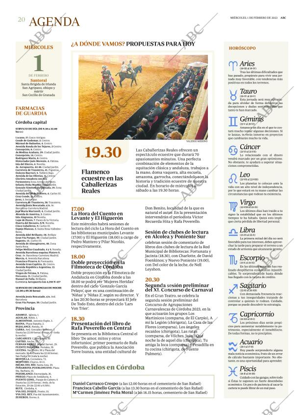 ABC CORDOBA 01-02-2023 página 20
