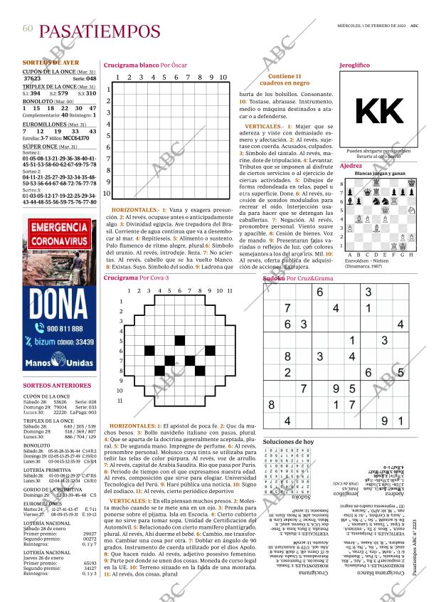 ABC CORDOBA 01-02-2023 página 60