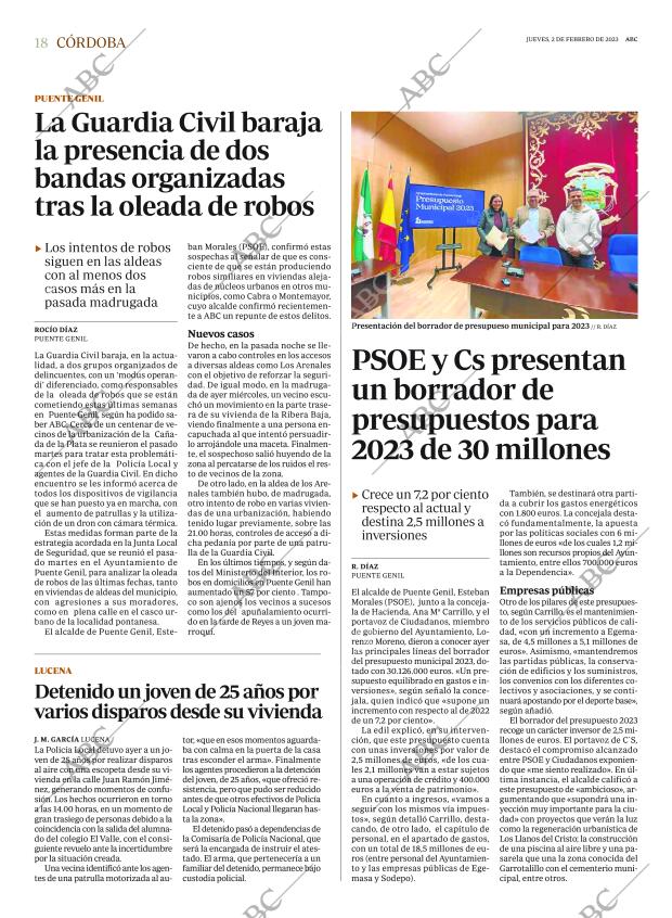 ABC CORDOBA 02-02-2023 página 18