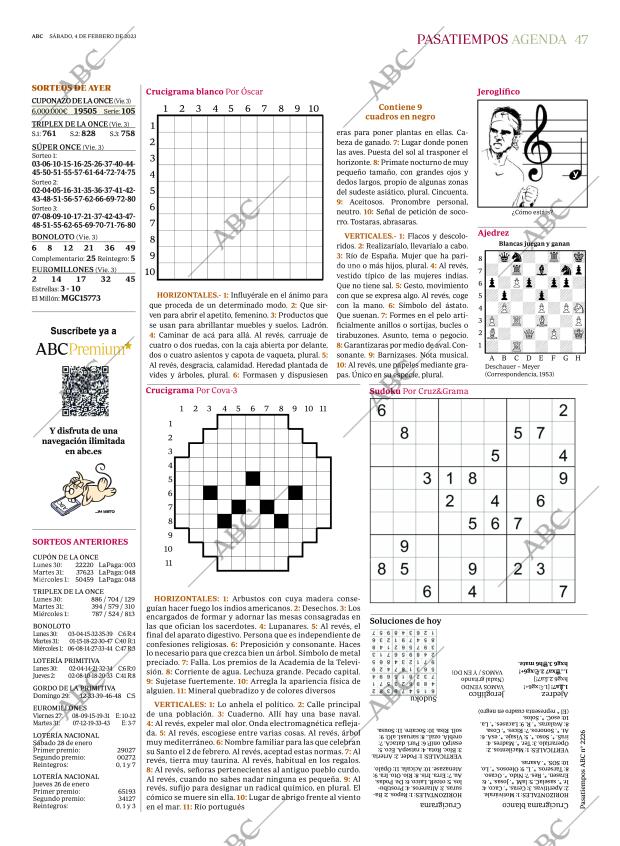 ABC MADRID 04-02-2023 página 47
