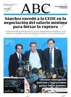 ABC MADRID 05-02-2023 página 1