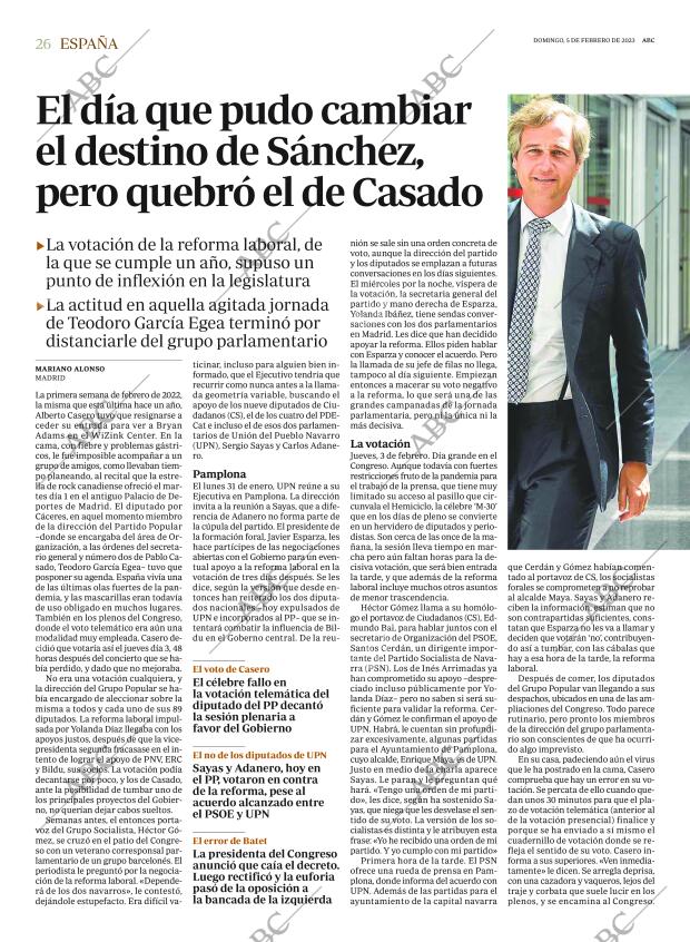 ABC MADRID 05-02-2023 página 26