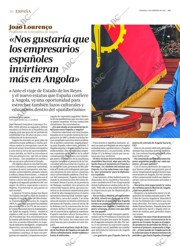 ABC MADRID 05-02-2023 página 30