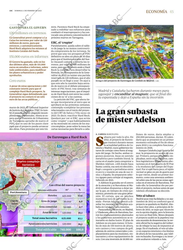 ABC MADRID 05-02-2023 página 45
