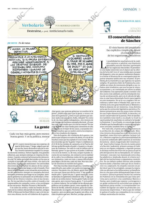 ABC MADRID 05-02-2023 página 5