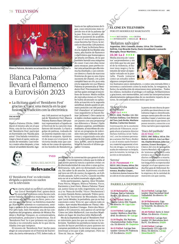 ABC MADRID 05-02-2023 página 78