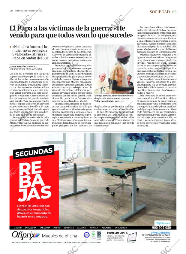 ABC SEVILLA 05-02-2023 página 65