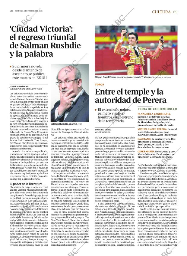 ABC SEVILLA 05-02-2023 página 69
