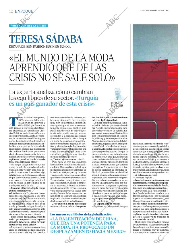 ABC MADRID 06-02-2023 página 12