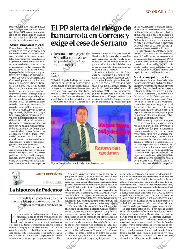 ABC MADRID 06-02-2023 página 29