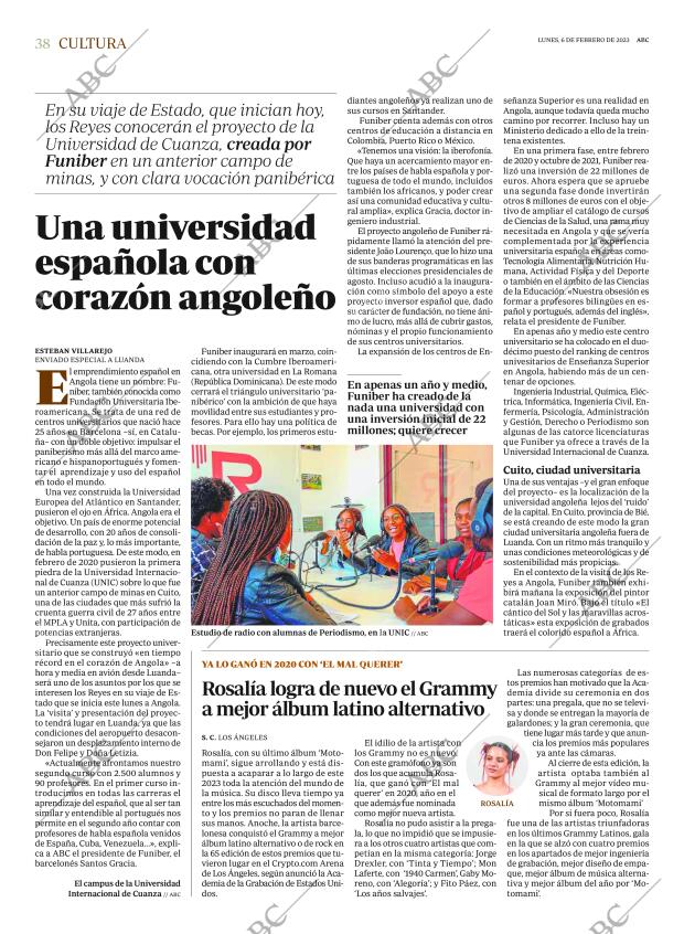 ABC MADRID 06-02-2023 página 38