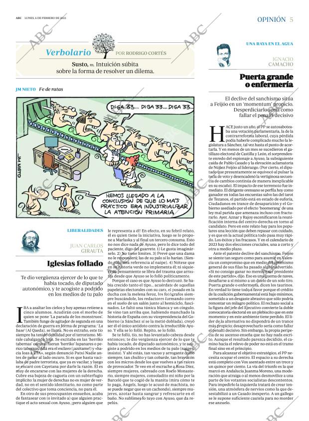 ABC MADRID 06-02-2023 página 5