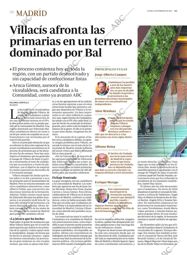 ABC MADRID 06-02-2023 página 58