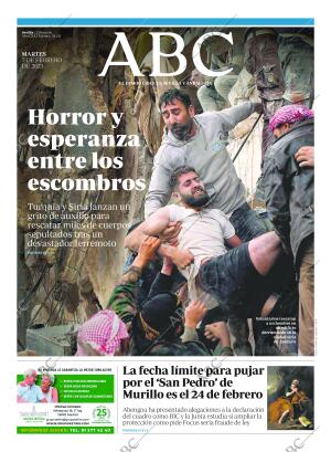 ABC SEVILLA 07-02-2023 página 1