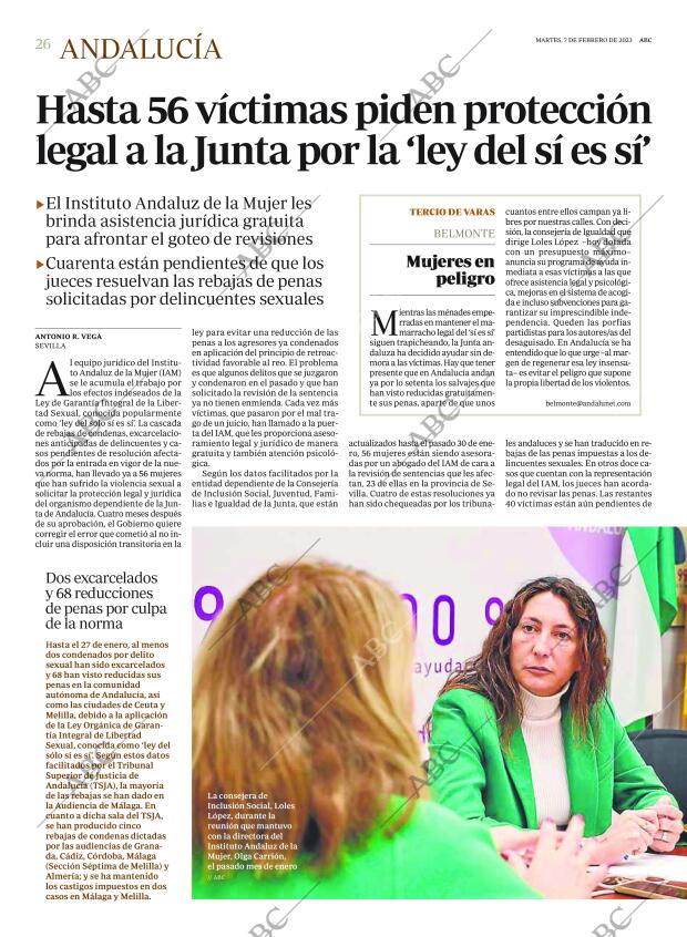 ABC SEVILLA 07-02-2023 página 26