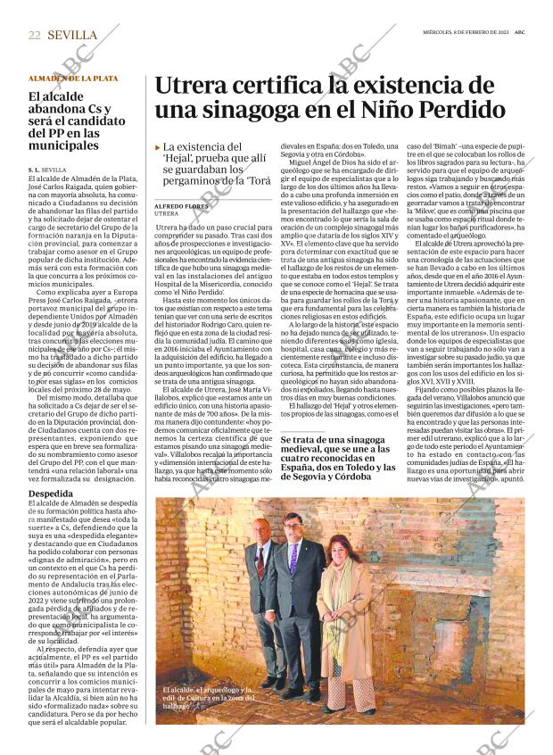 ABC SEVILLA 08-02-2023 página 22