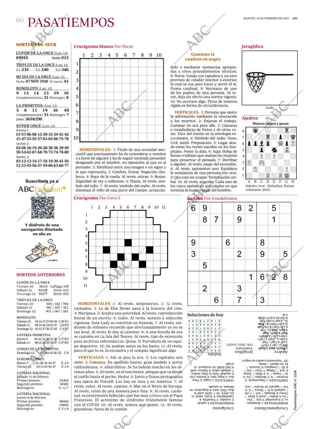 ABC CORDOBA 14-02-2023 página 60