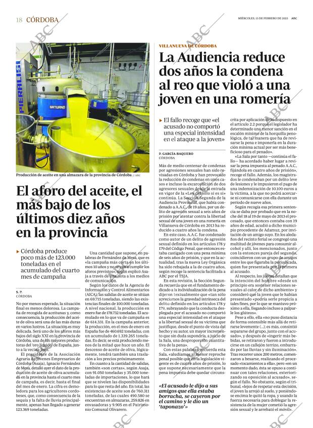 ABC CORDOBA 15-02-2023 página 18