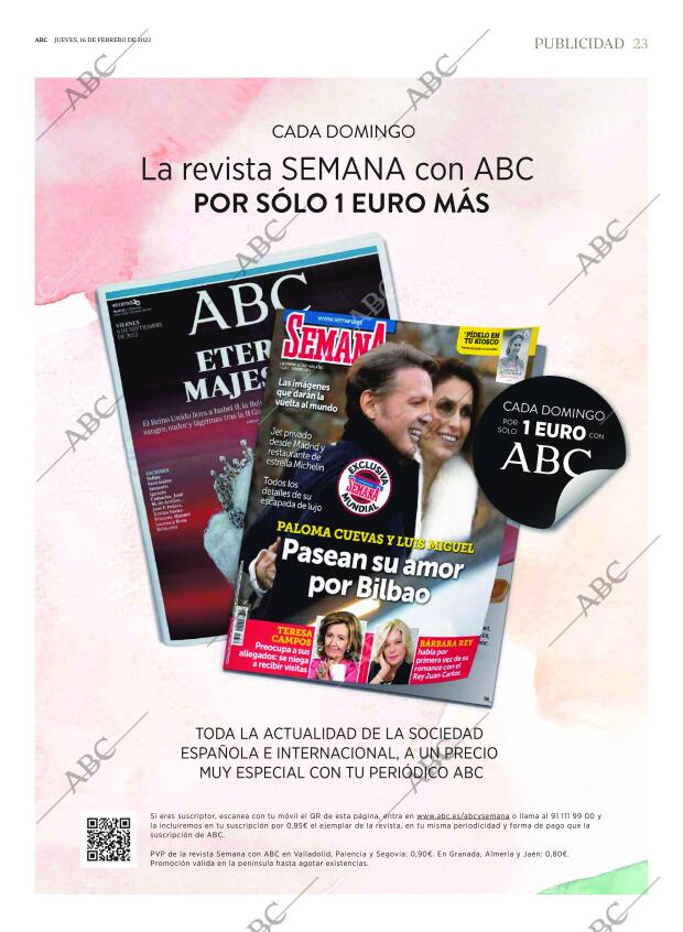 ABC MADRID 16-02-2023 página 23