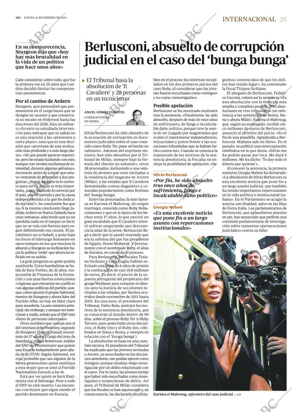ABC MADRID 16-02-2023 página 25