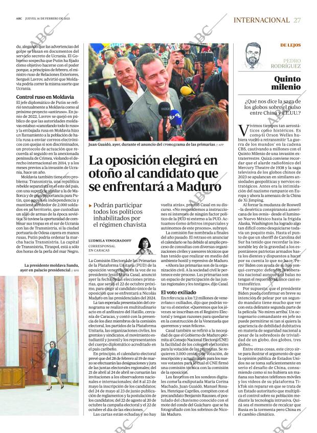 ABC MADRID 16-02-2023 página 27