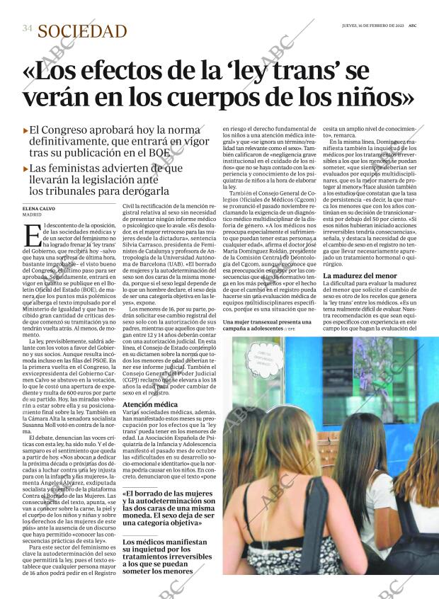 ABC MADRID 16-02-2023 página 34