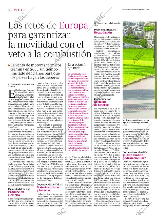 ABC MADRID 16-02-2023 página 58