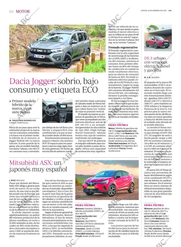 ABC MADRID 16-02-2023 página 60